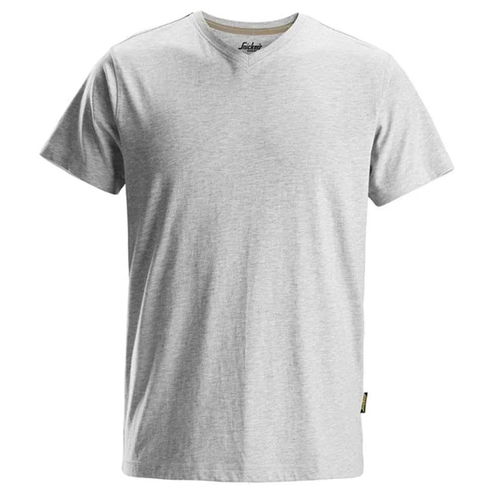 Snickers-2512-V-Neck-Short-Sleeved-T-Shirt-Workwear-Nation-Ltd-923 - Bobobiy