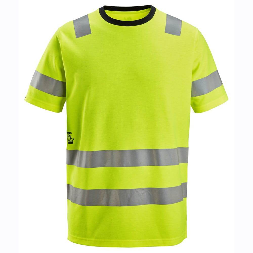 Snickers-2536-High-Vis-Class-2-Hi-Vis-T-Shirt-Workwear-Nation-Ltd-2126 - Bobobiy
