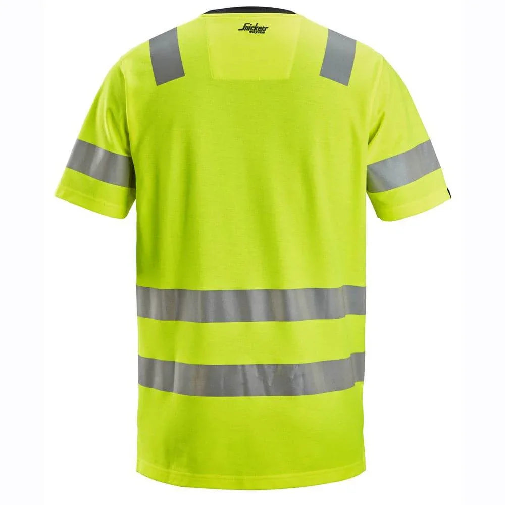Snickers-2536-High-Vis-Class-2-Hi-Vis-T-Shirt-Workwear-Nation-Ltd-7941 - Bobobiy