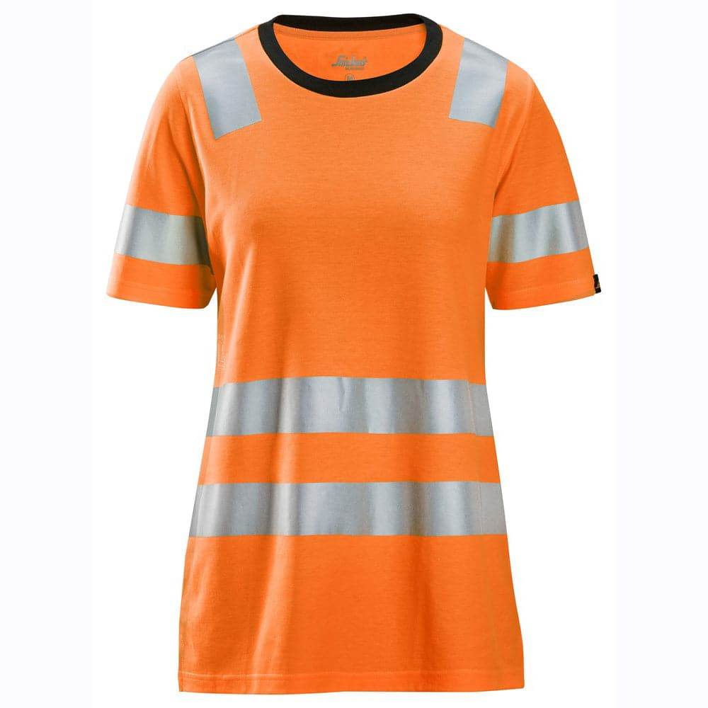 Snickers-2537-High-Vis-Class-2-Women-s-Work-T-Shirt-Workwear-Nation-Ltd-6981 - Bobobiy