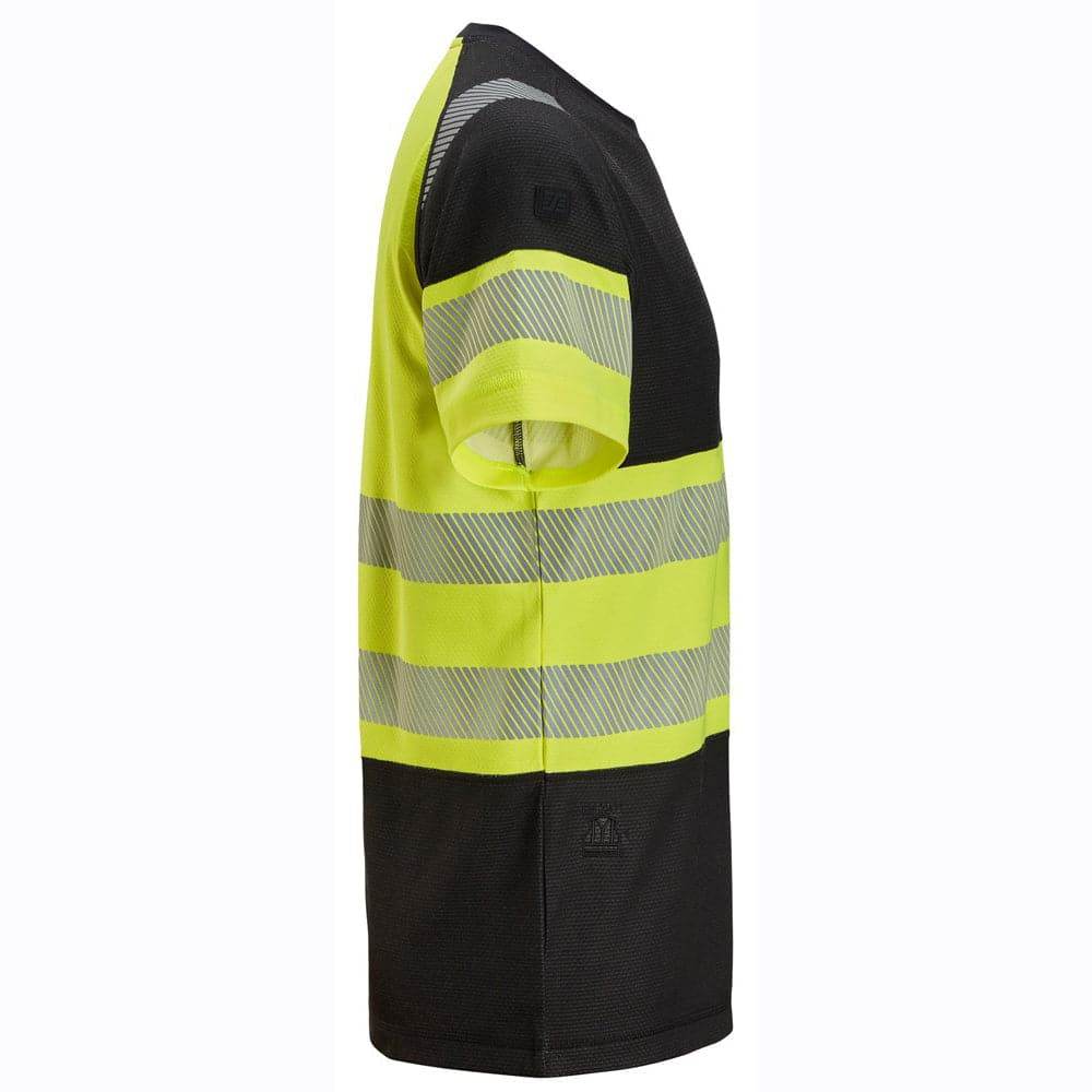 Snickers-2538-High-Vis-Two-Tone-Class-1-Short-Sleeve-T-Shirt-Workwear-Nation-Ltd-4715 - Bobobiy