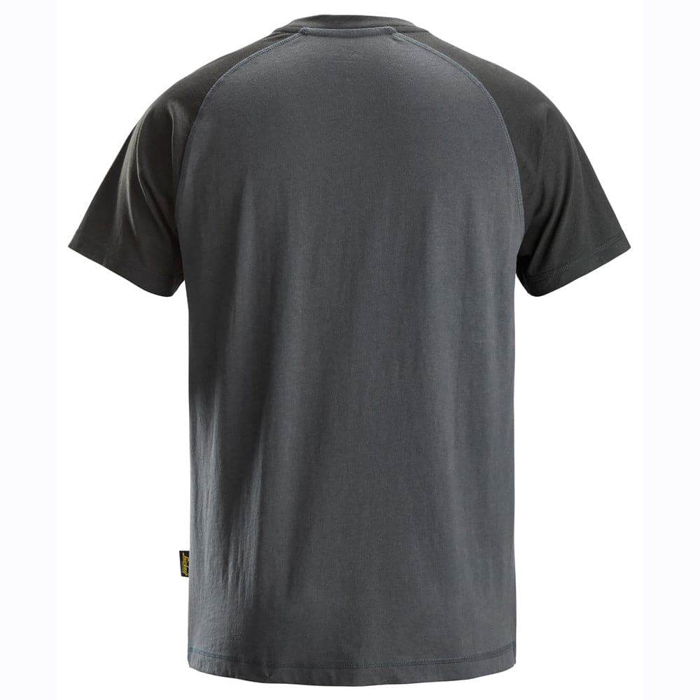 Snickers-2550-Two-Coloured-Short-Sleeve-Cotton-T-Shirt-Workwear-Nation-Ltd-6657 - Bobobiy