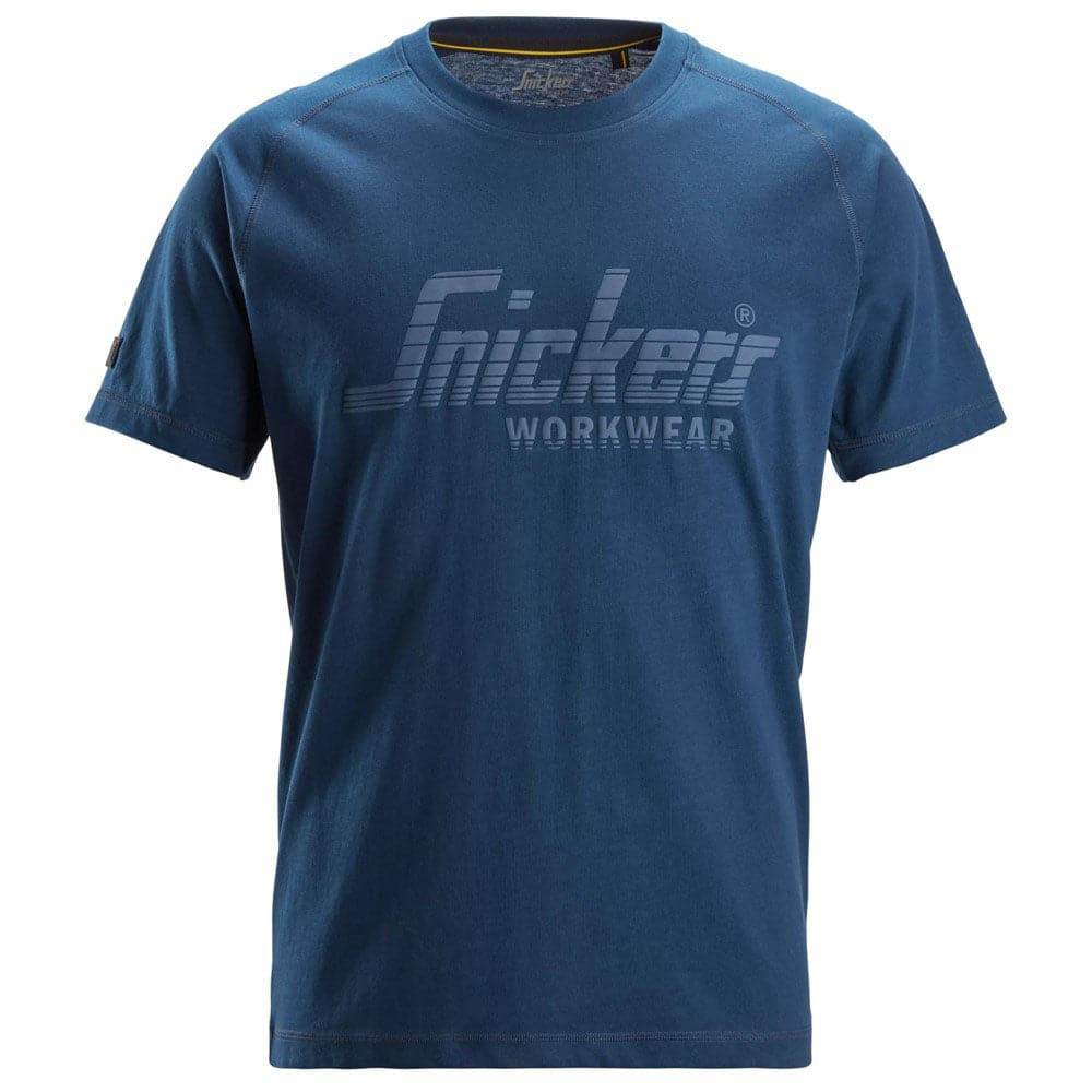 Snickers-2590-Short-Sleeve-Logo-T-Shirt-Workwear-Nation-Ltd-2111 - Bobobiy