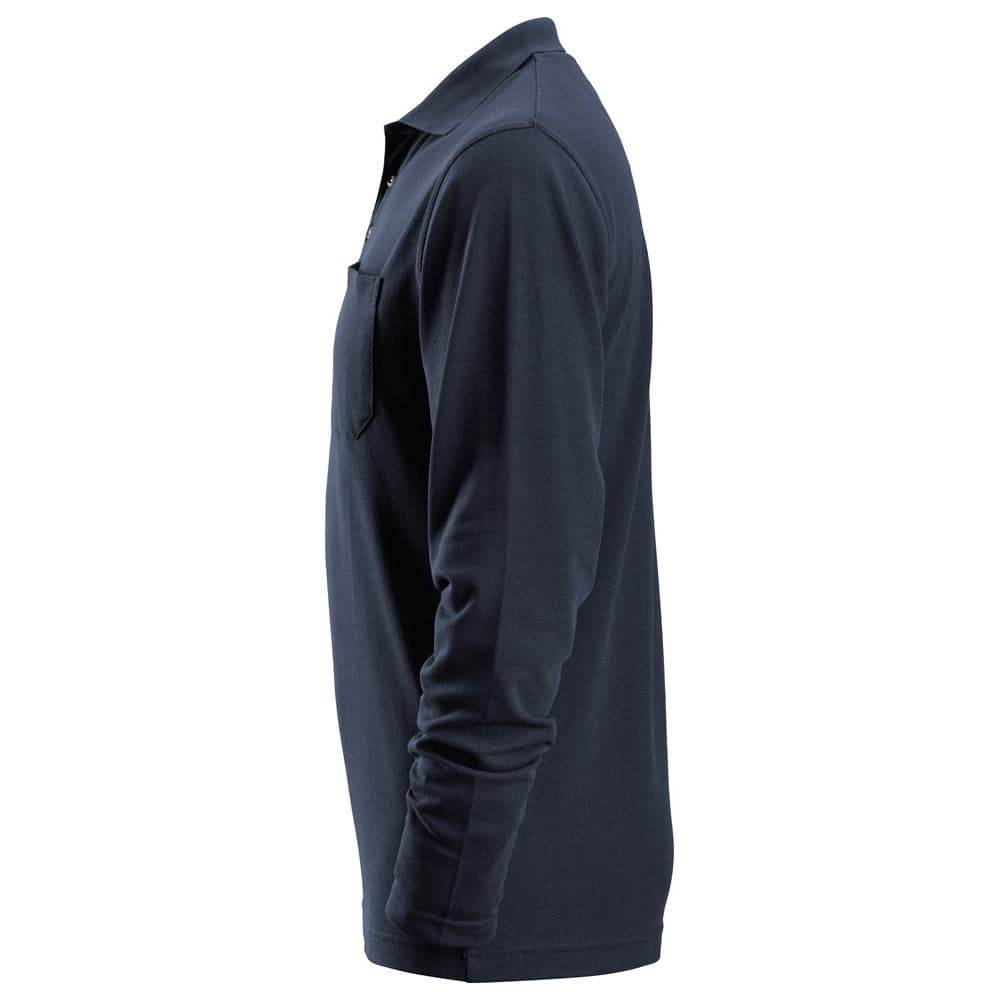 Snickers-2608-Long-Sleeve-Pique-Work-Shirt-Workwear-Nation-Ltd-1430 - Bobobiy
