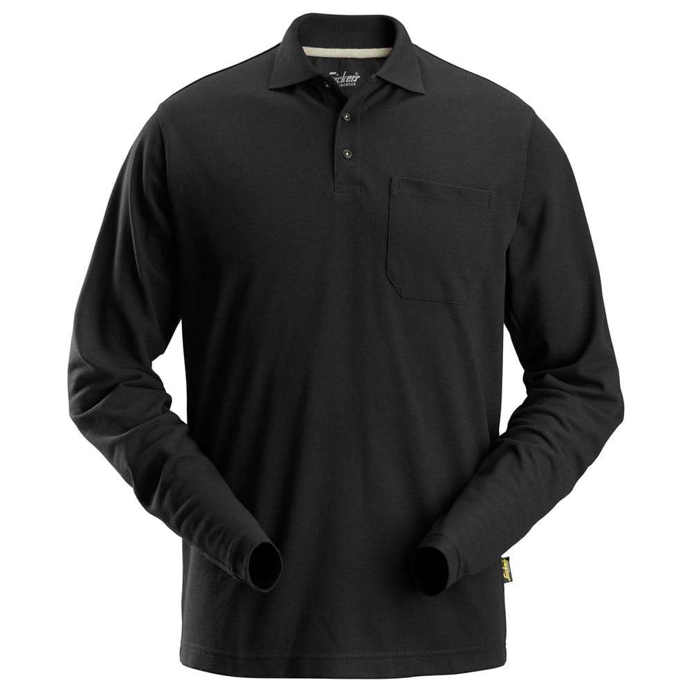Snickers-2608-Long-Sleeve-Pique-Work-Shirt-Workwear-Nation-Ltd-3881 - Bobobiy