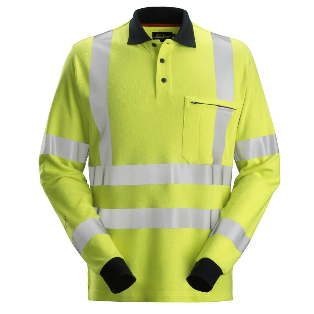 Snickers-2661-ProtecWork-Flame-Retardant-Arc-Protection-Hi-Vis-Shirt-Class-3-Workwear-Nation-Ltd-780 - Bobobiy