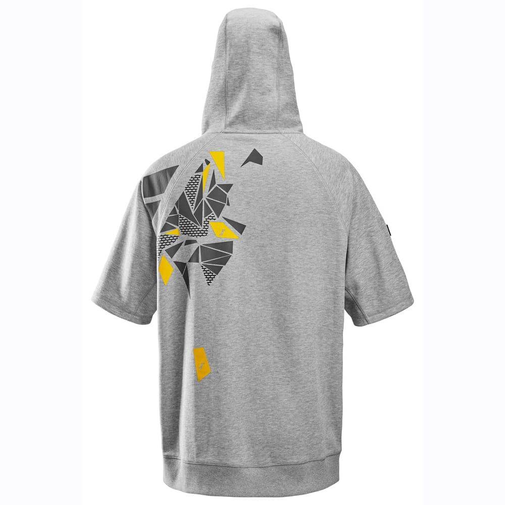 Snickers-2850-Logo-Short-Sleeve-Hoodie-Sweatshirt-Workwear-Nation-Ltd-2186 - Bobobiy