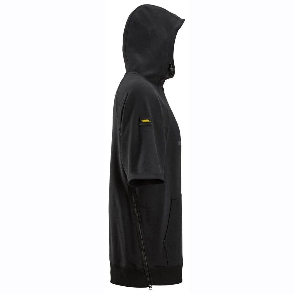 Snickers-2850-Logo-Short-Sleeve-Hoodie-Sweatshirt-Workwear-Nation-Ltd-5482 - Bobobiy