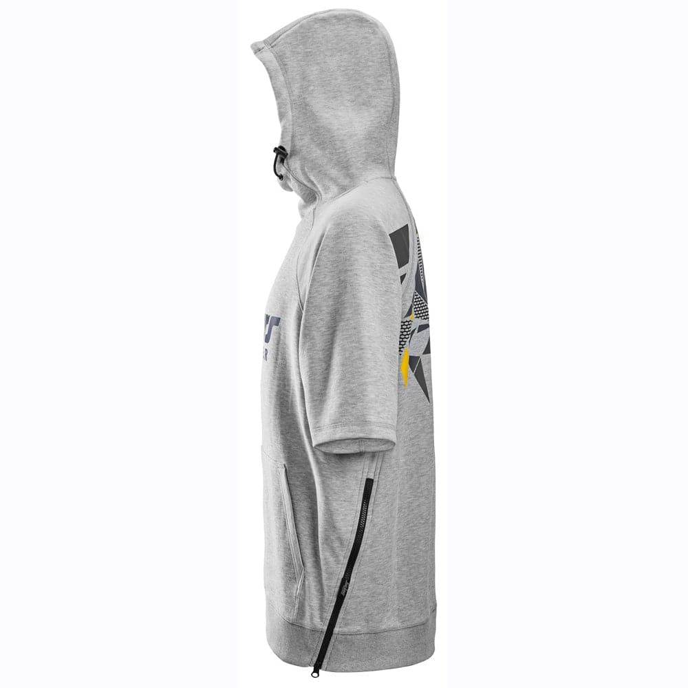 Snickers-2850-Logo-Short-Sleeve-Hoodie-Sweatshirt-Workwear-Nation-Ltd-8614 - Bobobiy