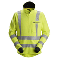 Snickers 2864 ProtecWork, Flame Retardant Anti-Static Full Zip Hi-Vis Sweatshirt, Class 3