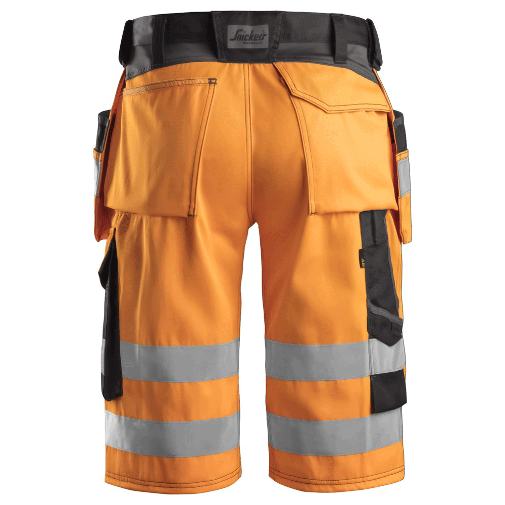 Snickers-3033-Hi-Vis-Holster-Pocket-Shorts-Class-1-Various-Colours-Workwear-Nation-Ltd-4543 - Bobobiy