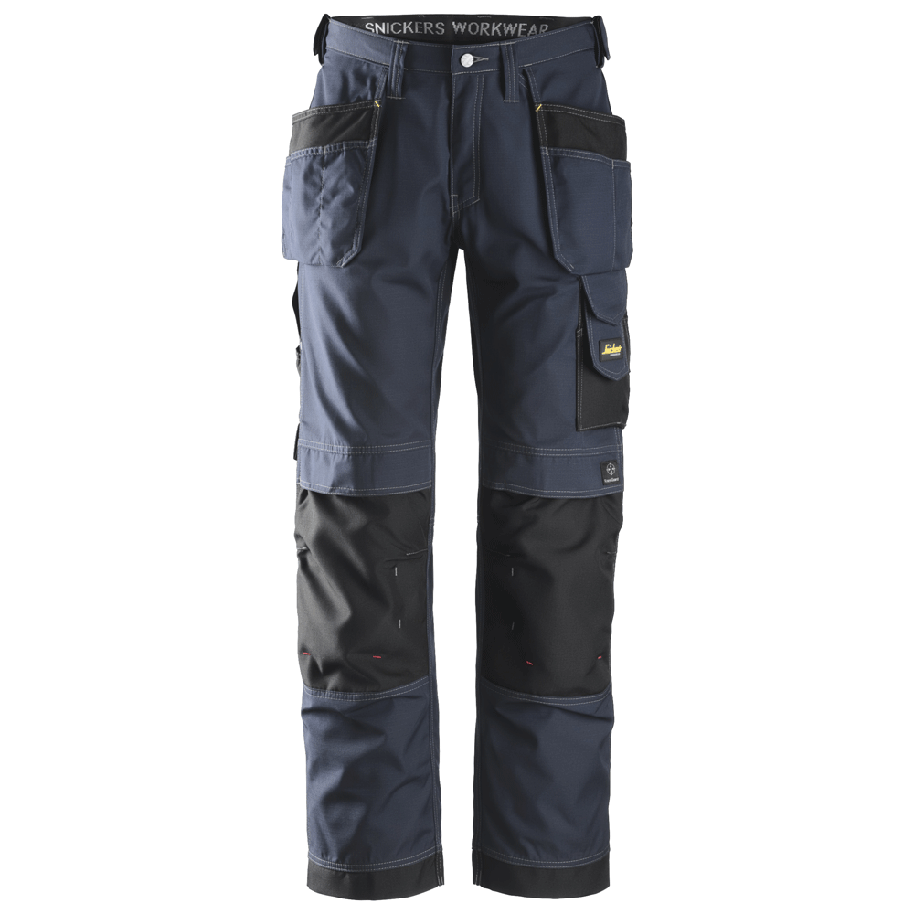 Snickers-3213-Craftsmen-Holster-Pocket-Trousers-Rip-Stop-Navy-Blue-Workwear-Nation-Ltd-6133 - Bobobiy