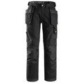 Snickers-3214-Craftsmen-Holster-Pocket-Trousers-Canvas-Black-Workwear-Nation-Ltd-8052 - Bobobiy