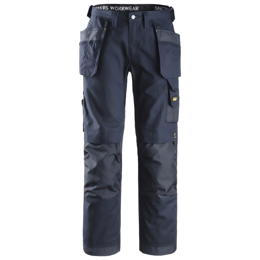 Snickers-3214-Craftsmen-Holster-Pocket-Trousers-Canvas-Navy-Blue-Workwear-Nation-Ltd-9362 - Bobobiy