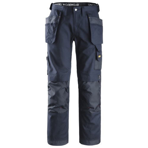 Snickers-3214-Craftsmen-Holster-Pocket-Trousers-Canvas-Navy-Blue-Workwear-Nation-Ltd-9362 - Bobobiy