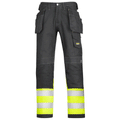 Snickers-3235-High-Vis-Holster-Pocket-Cotton-Trousers-Class-1-Workwear-Nation-Ltd-5893 - Bobobiy
