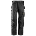 Snickers-3312-Craftsmen-Trousers-DuraTwill-Black-Workwear-Nation-Ltd-5755 - Bobobiy