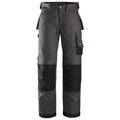 Snickers-3312-Craftsmen-Trousers-DuraTwill-Muted-Black-Black-Workwear-Nation-Ltd-7828 - Bobobiy