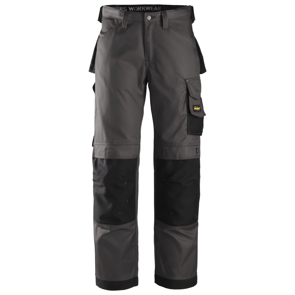 Snickers-3312-Craftsmen-Trousers-DuraTwill-Muted-Black-Black-Workwear-Nation-Ltd-7828 - Bobobiy