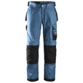 Snickers-3312-Craftsmen-Trousers-DuraTwill-Ocean-Blue-Black-Workwear-Nation-Ltd-5622 - Bobobiy