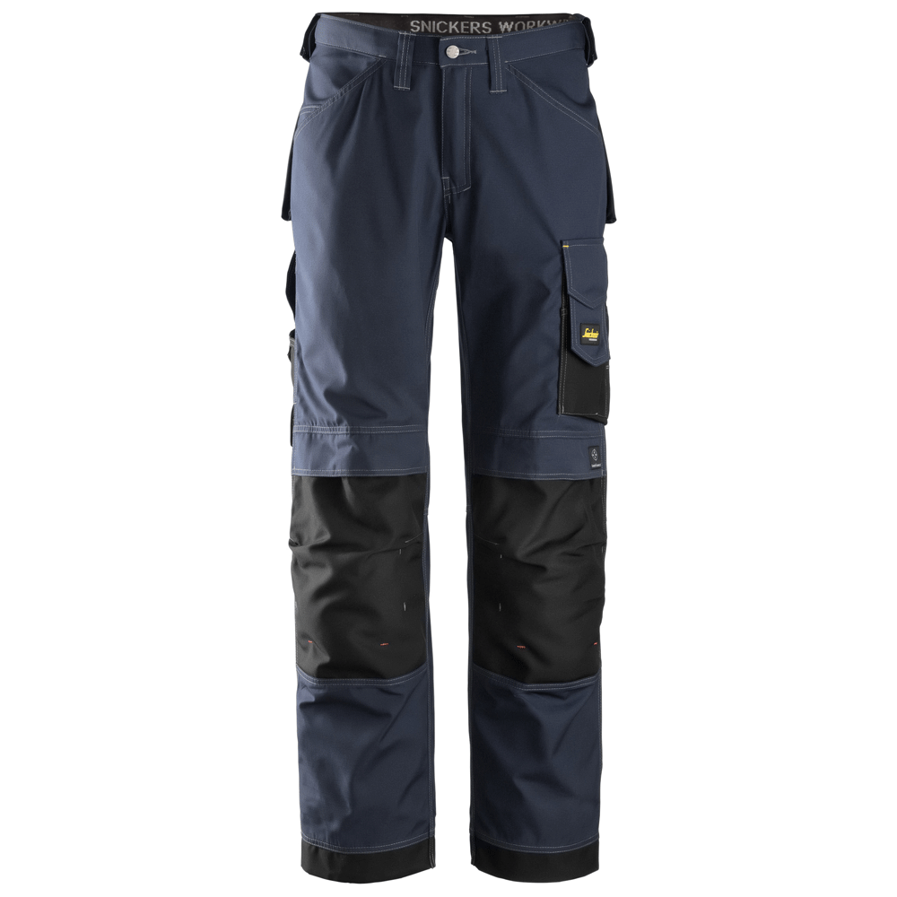 Snickers-3313-Craftsmen-Trousers-Rip-Stop-Navy-Blue-Black-Workwear-Nation-Ltd-7802 - Bobobiy