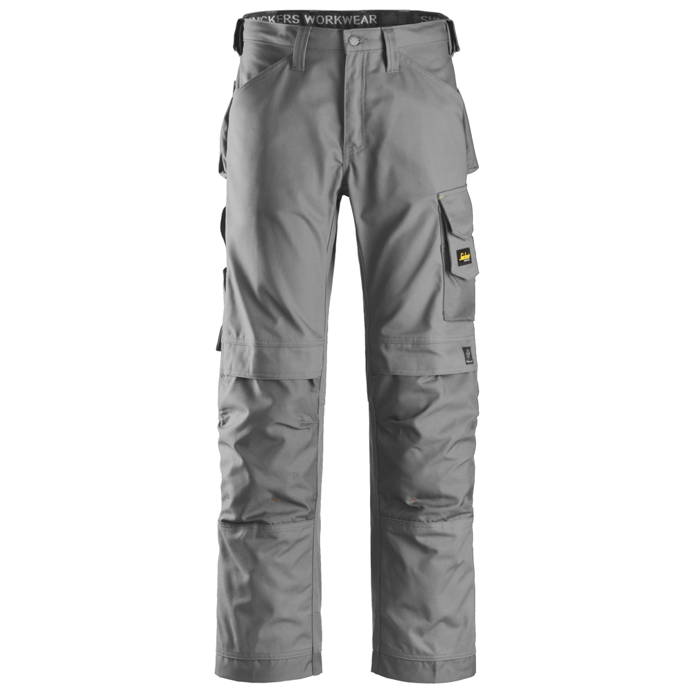 Snickers-3314-Craftsmen-Trousers-Canvas-Grey-Workwear-Nation-Ltd-9787 - Bobobiy