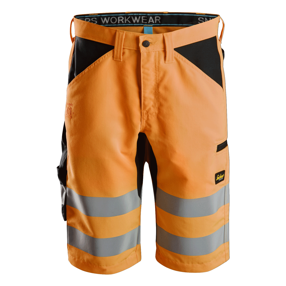 Snickers-6132-LiteWork-Hi-Vis-Shorts-Class-1-Various-Colours-Workwear-Nation-Ltd-9279 - Bobobiy