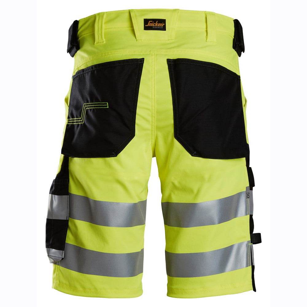 Snickers-6136-Hi-Vis-Class-1-Stretch-Work-Shorts-Workwear-Nation-Ltd-63 - Bobobiy