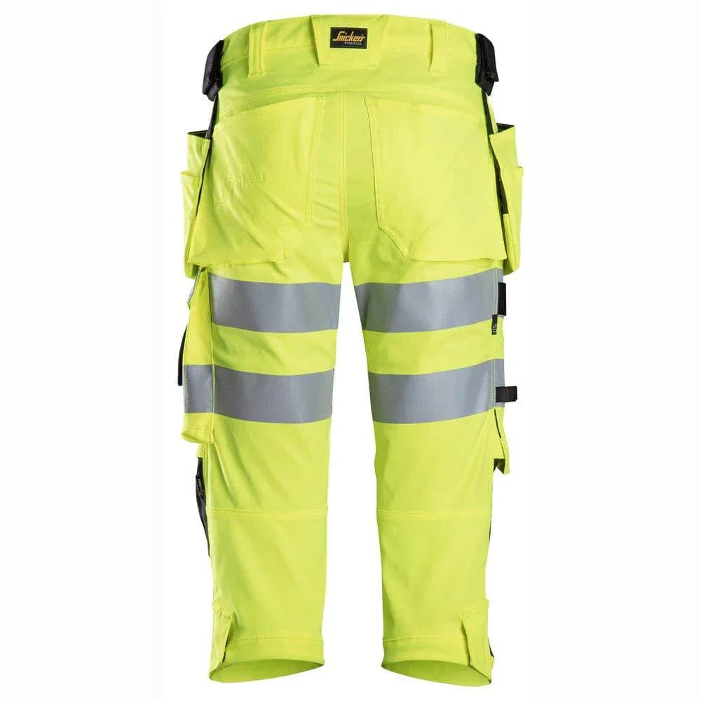 Snickers-6138-High-Vis-Class-1-2-Stretch-Holster-Pocket-Pirate-Trousers-Workwear-Nation-Ltd-6493 - Bobobiy
