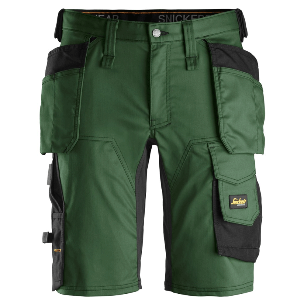 Snickers-6141-AllroundWork-Stretch-Shorts-Holster-Pockets-Workwear-Nation-Ltd-4915 - Bobobiy