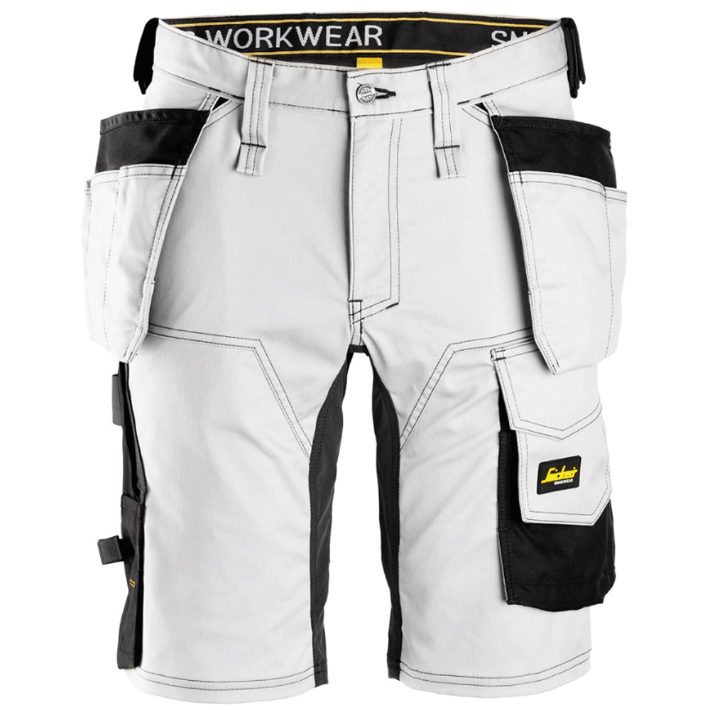 Snickers-6141-AllroundWork-Stretch-Shorts-Holster-Pockets-Workwear-Nation-Ltd-5296 - Bobobiy
