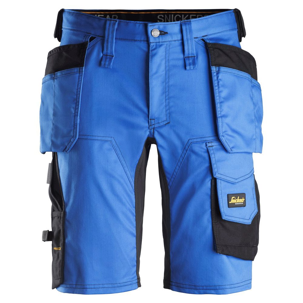 Snickers-6141-AllroundWork-Stretch-Shorts-Holster-Pockets-Workwear-Nation-Ltd-5429 - Bobobiy