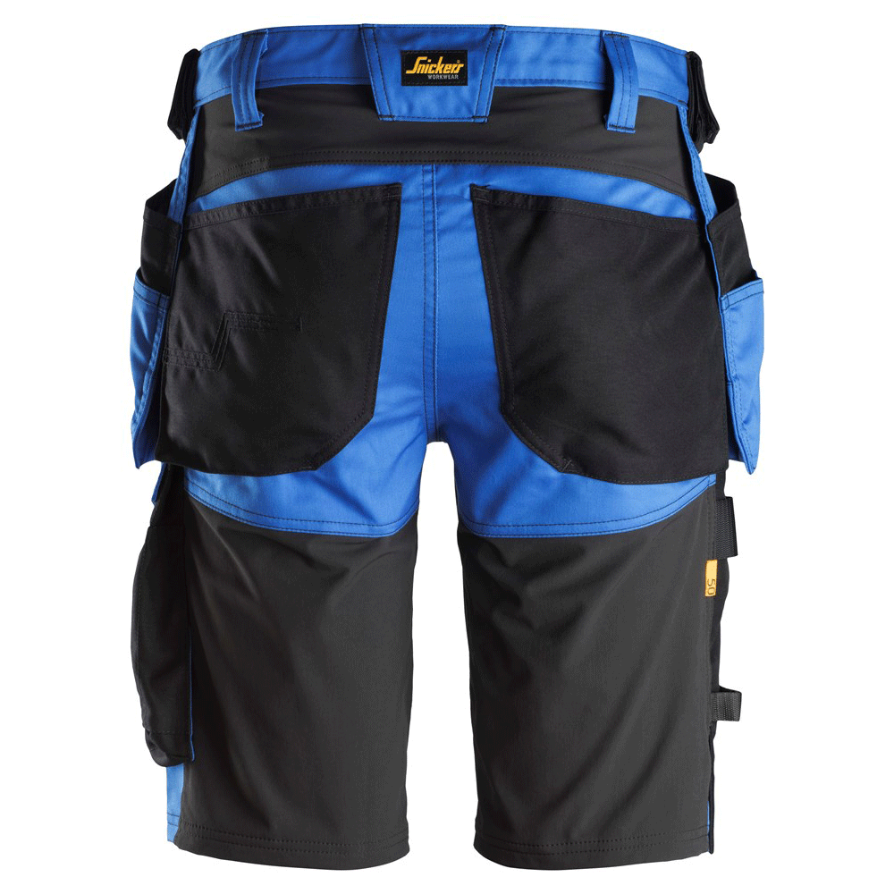 Snickers-6141-AllroundWork-Stretch-Shorts-Holster-Pockets-Workwear-Nation-Ltd-7033 - Bobobiy