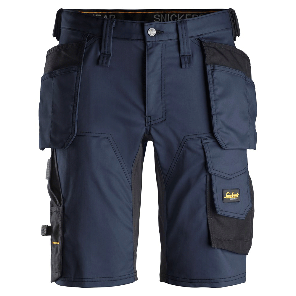 Snickers-6141-AllroundWork-Stretch-Shorts-Holster-Pockets-Workwear-Nation-Ltd-7885 - Bobobiy