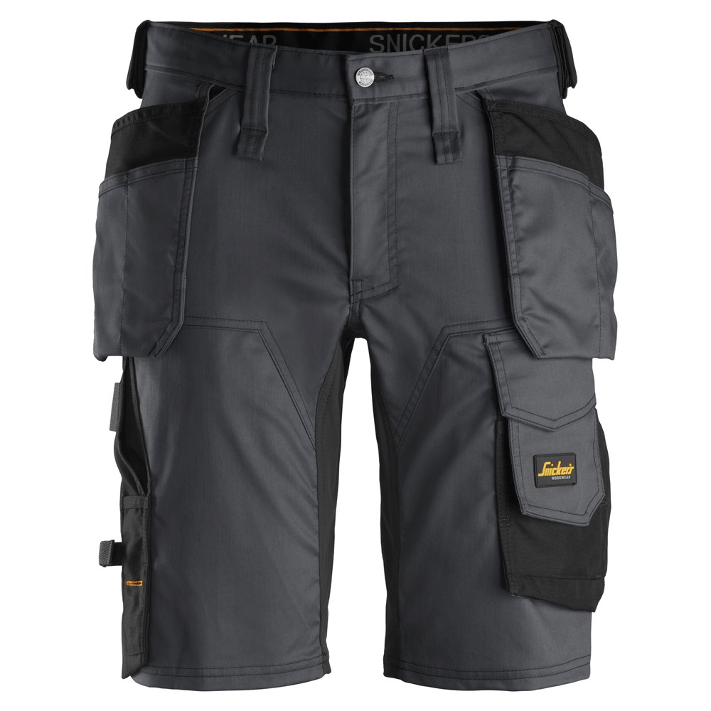 Snickers-6141-AllroundWork-Stretch-Shorts-Holster-Pockets-Workwear-Nation-Ltd-9465 - Bobobiy