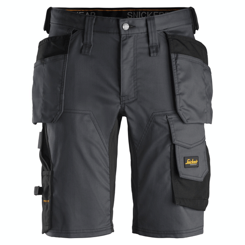 Snickers-6141-AllroundWork-Stretch-Shorts-Holster-Pockets-Workwear-Nation-Ltd-9465 - Bobobiy