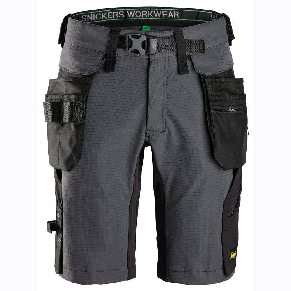 Snickers-6172-FlexiWork-Shorts-Detachable-Holster-Pockets-Workwear-Nation-Ltd-1150 - Bobobiy