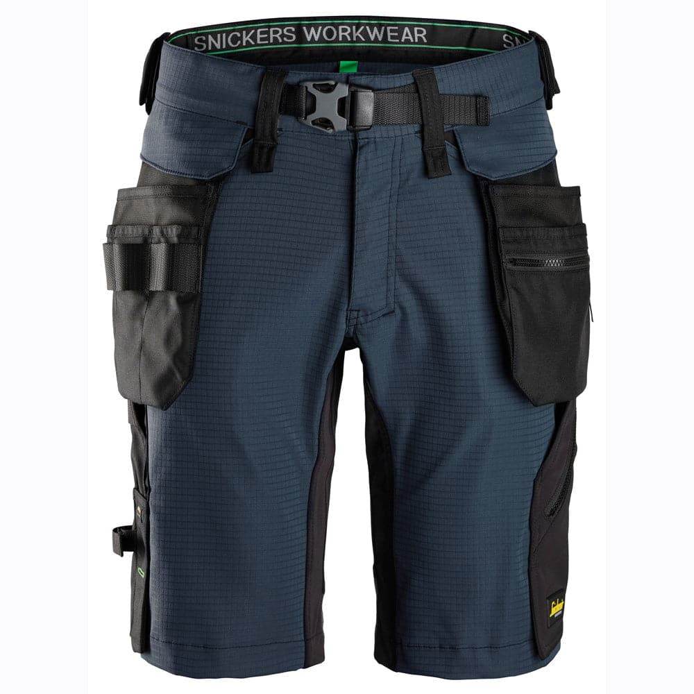 Snickers-6172-FlexiWork-Shorts-Detachable-Holster-Pockets-Workwear-Nation-Ltd-3570 - Bobobiy