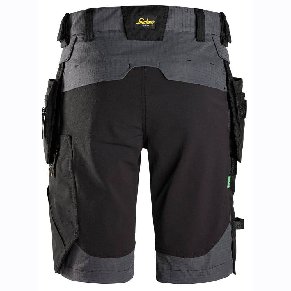 Snickers-6172-FlexiWork-Shorts-Detachable-Holster-Pockets-Workwear-Nation-Ltd-5169 - Bobobiy