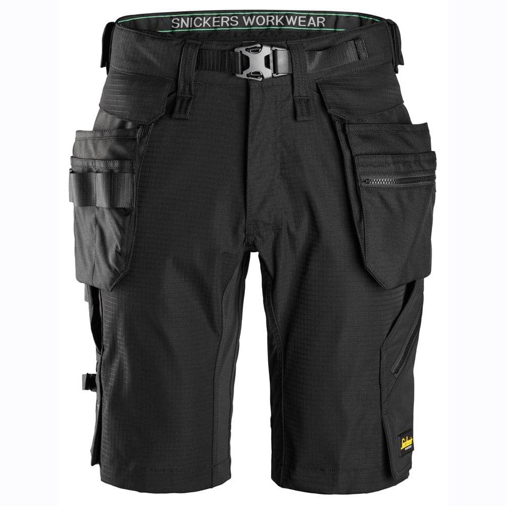 Snickers-6172-FlexiWork-Shorts-Detachable-Holster-Pockets-Workwear-Nation-Ltd-8125 - Bobobiy