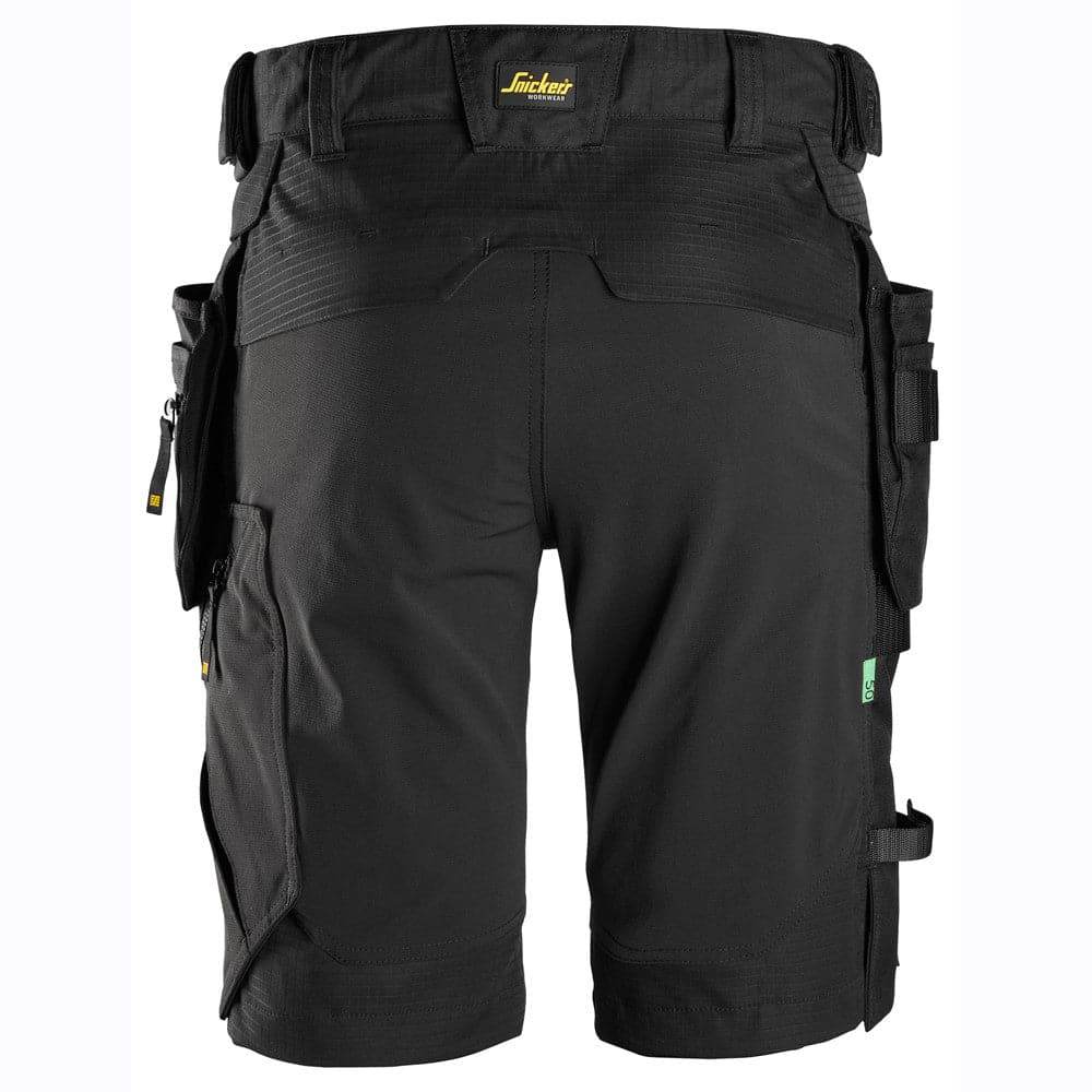 Snickers-6172-FlexiWork-Shorts-Detachable-Holster-Pockets-Workwear-Nation-Ltd-9850 - Bobobiy