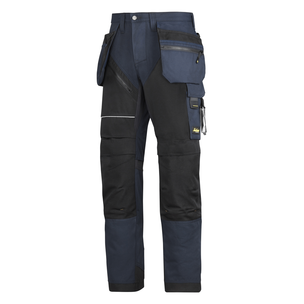 Snickers-6202-RuffWork-Work-Trousers-Holster-Pockets-Navy-Blue-Black-Workwear-Nation-Ltd-4264 - Bobobiy