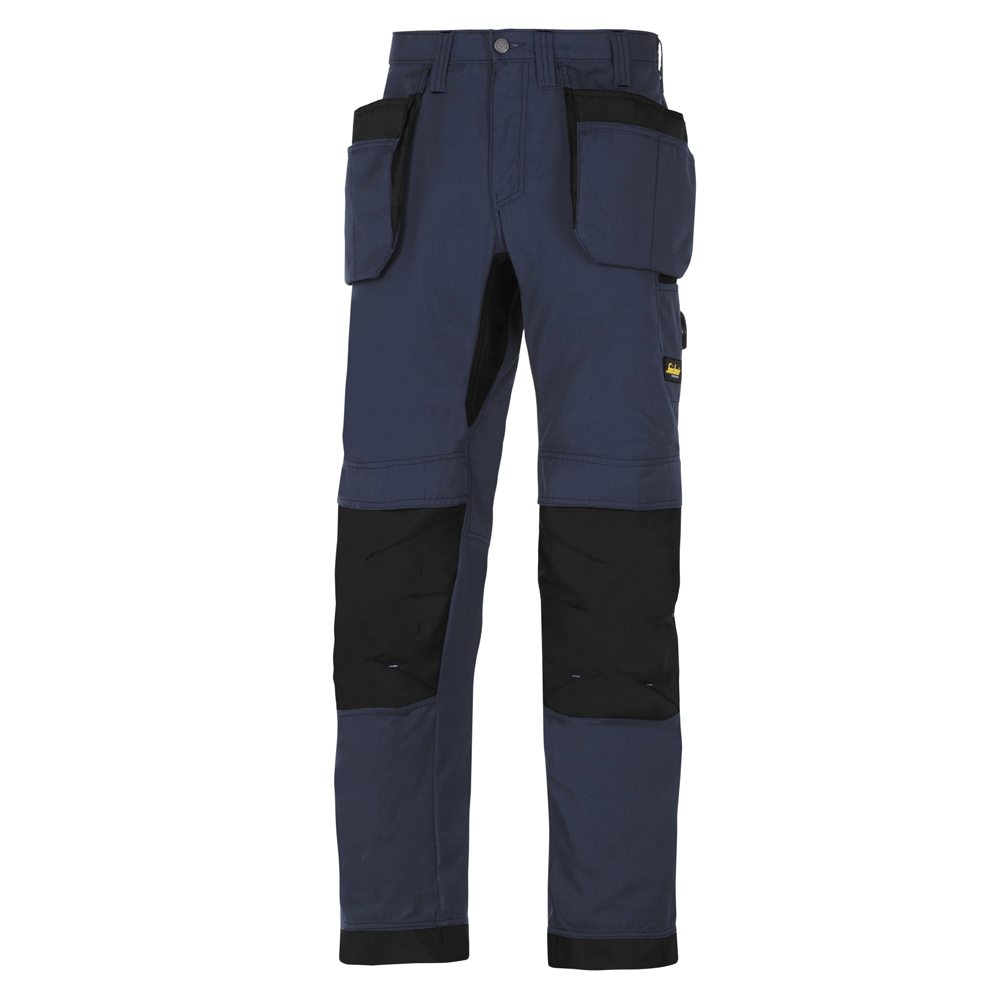 Snickers-6207-LiteWork-37-5-Work-Trousers-Holster-Pockets-Navy-Blue-Black-Workwear-Nation-Ltd-3874 - Bobobiy