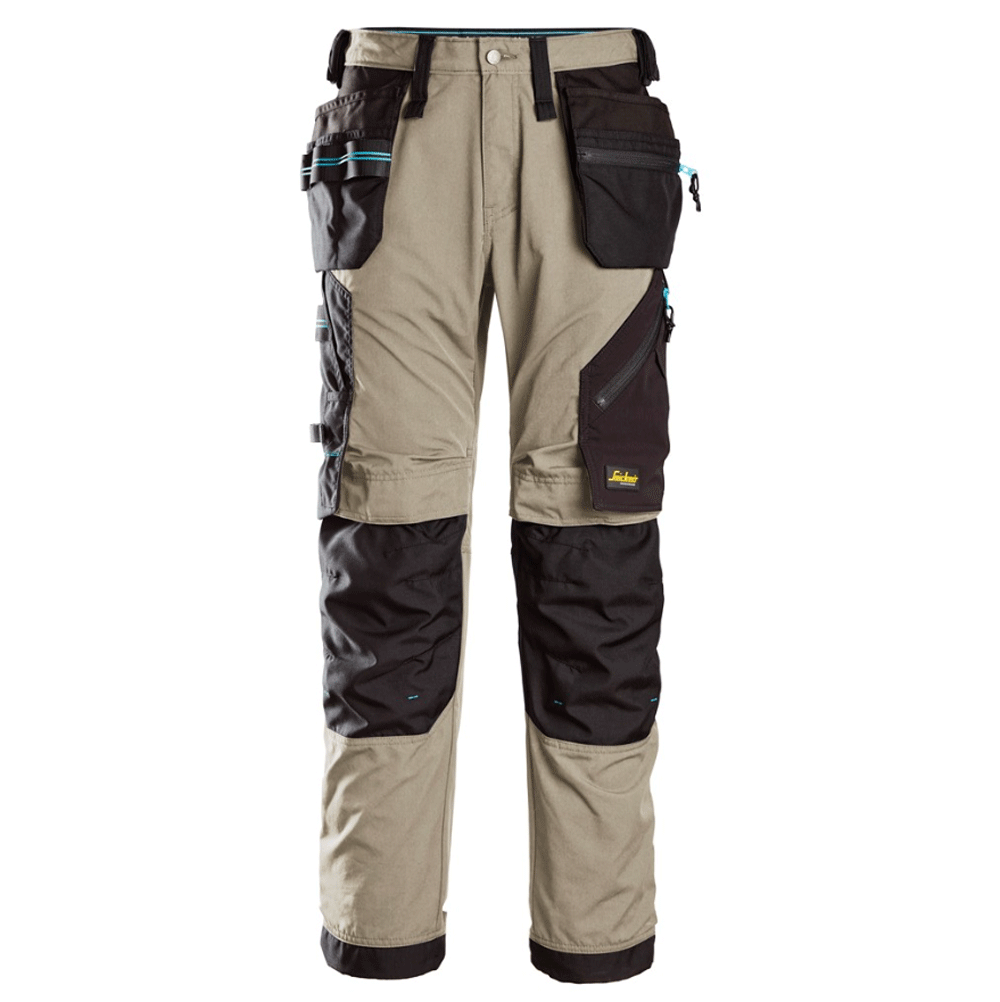 Snickers-6210-LiteWork-37-5-Holster-Pocket-Work-Trousers-Khaki-Workwear-Nation-Ltd-5948 - Bobobiy