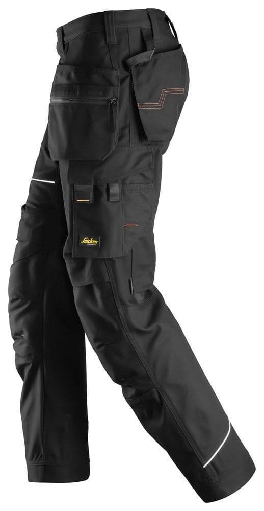 Snickers-6214-RuffWork-Canvas-Holster-Pocket-Work-Trousers-Black-Workwear-Nation-Ltd-4988 - Bobobiy