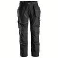 Snickers-6214-RuffWork-Canvas-Holster-Pocket-Work-Trousers-Black-Workwear-Nation-Ltd-6230 - Bobobiy
