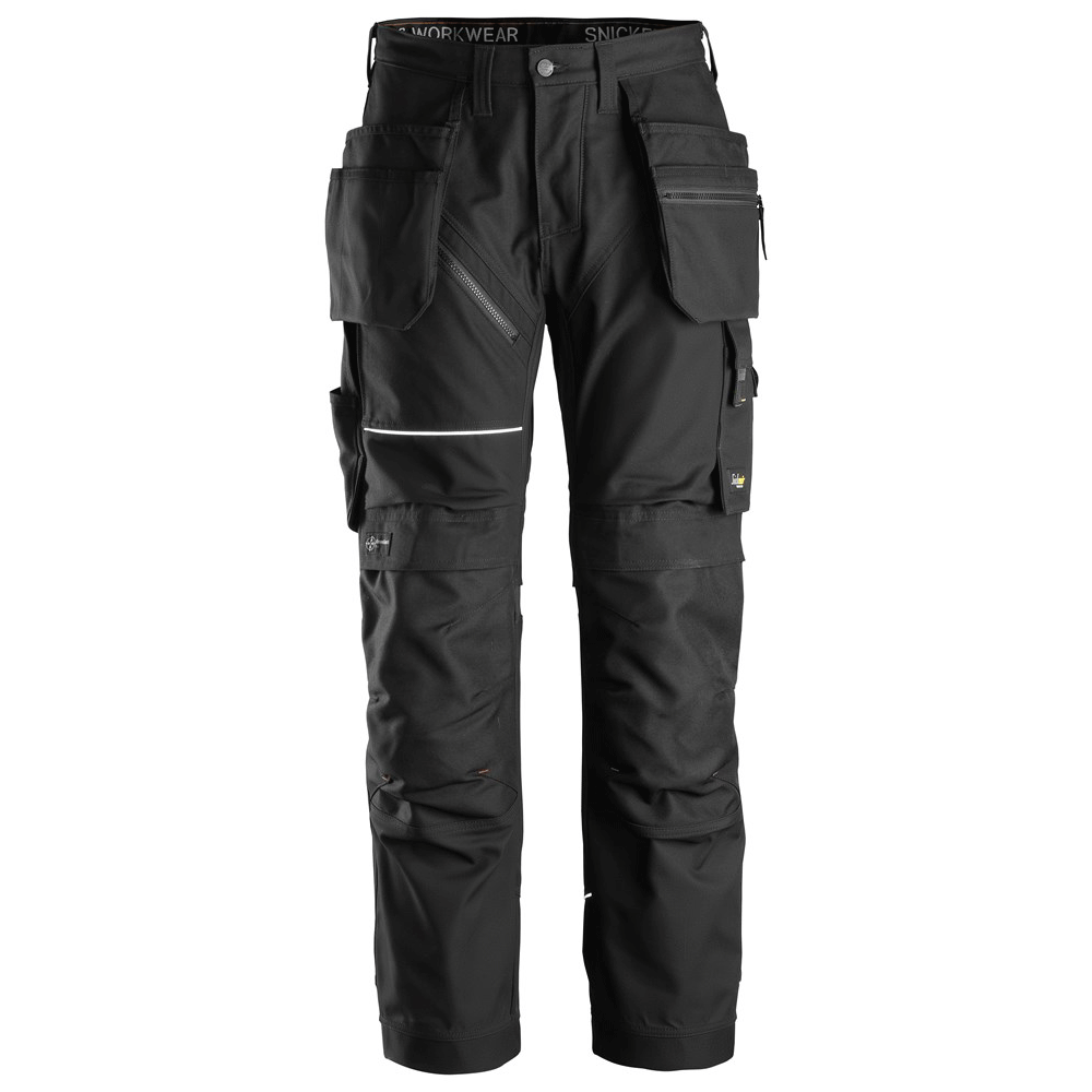 Snickers-6214-RuffWork-Canvas-Holster-Pocket-Work-Trousers-Black-Workwear-Nation-Ltd-6230 - Bobobiy