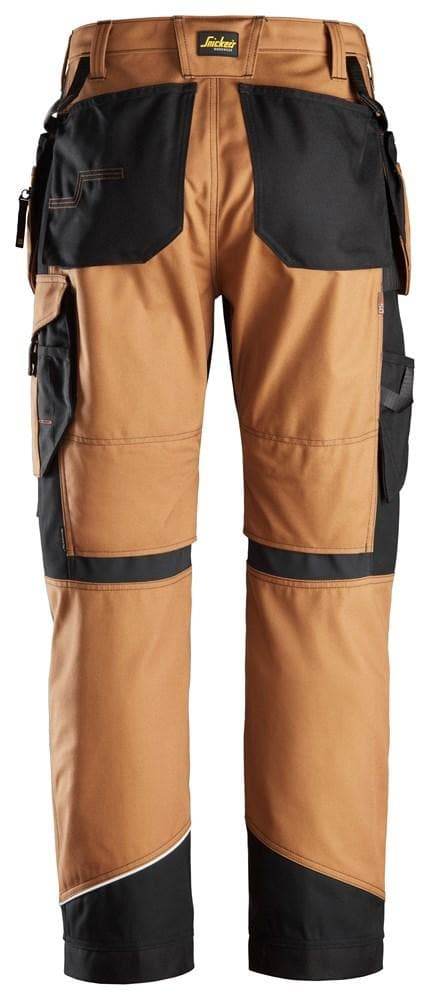 Snickers-6214-RuffWork-Canvas-Holster-Pocket-Work-Trousers-Brown-Workwear-Nation-Ltd-224 - Bobobiy