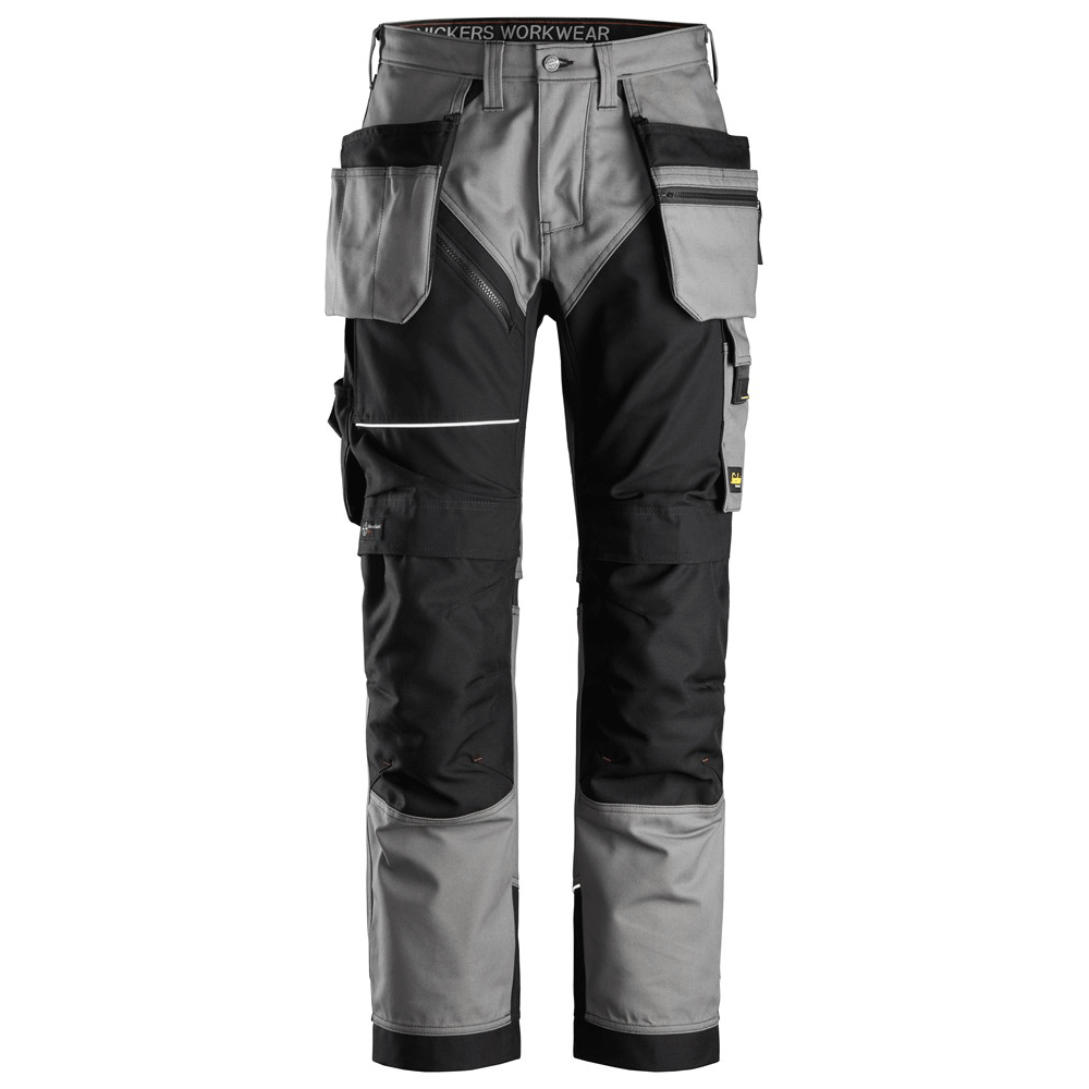 Snickers-6214-RuffWork-Canvas-Holster-Pocket-Work-Trousers-Grey-Workwear-Nation-Ltd-6117 - Bobobiy