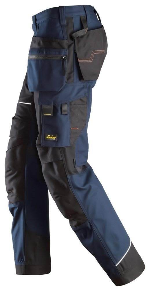 Snickers-6214-RuffWork-Canvas-Holster-Pocket-Work-Trousers-Navy-Blue-Workwear-Nation-Ltd-3856 - Bobobiy